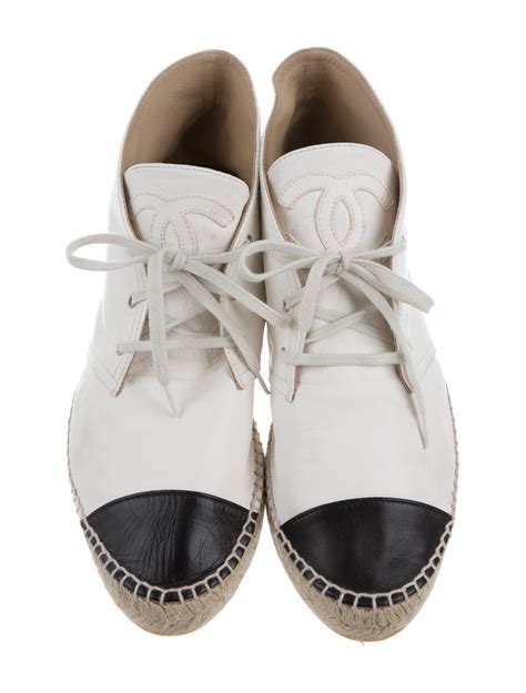 chanel high top espadrilles|where to buy Chanel espadrilles.